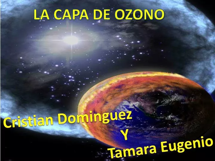 la capa de ozono