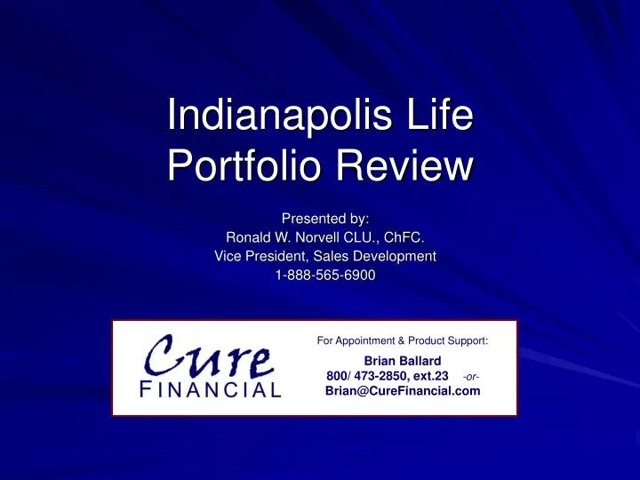 indianapolis life portfolio review
