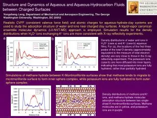 Structure and Dynamics of Aqueous and Aqueous-Hydrocarbon Fluids between Charged Surfaces