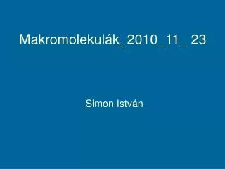 simon istv n