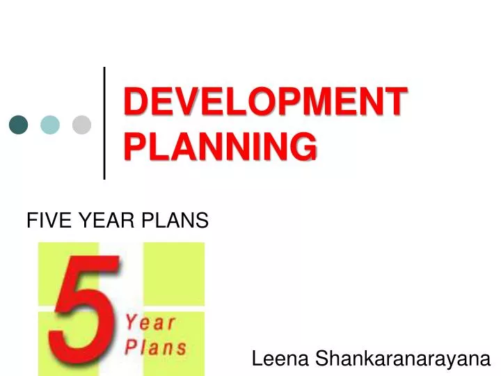 development planning