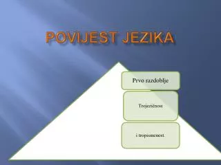 povijest jezika