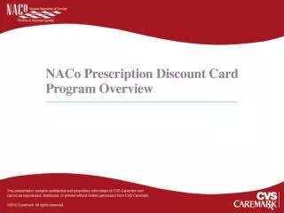 NACo Prescription Discount Card