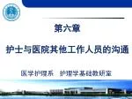 医学护理系 护理学基础教研室 - slide 1