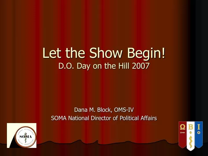 let the show begin d o day on the hill 2007