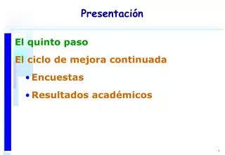 presentaci n