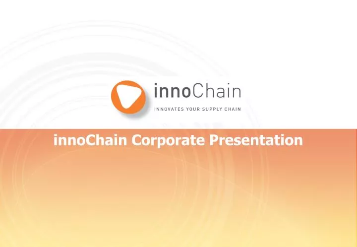 innochain corporate presentation