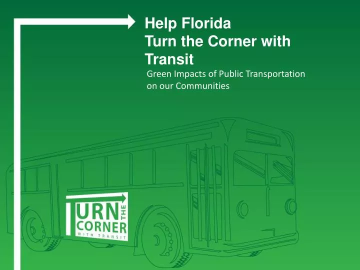 green impacts of public transportation on our communities