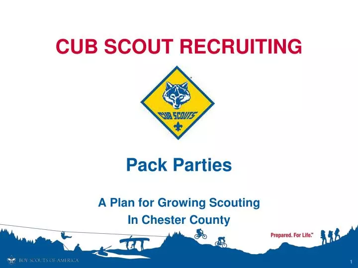 cub scout recruiting