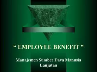 employee benefit