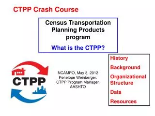 CTPP Crash Course
