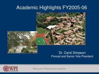 Academic Highlights FY2005-06