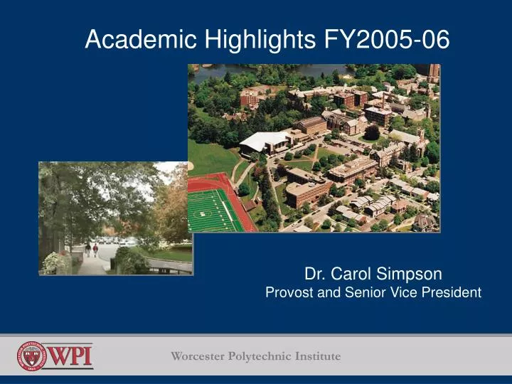 academic highlights fy2005 06