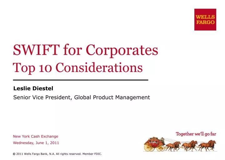 swift for corporates top 10 considerations