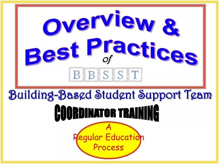 building based student support team