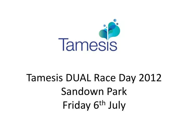 tamesis dual race day 2012 sandown park friday 6 th july