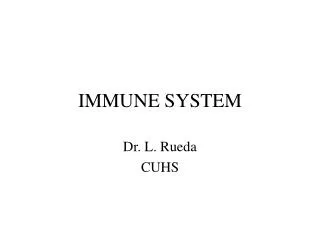 immune system