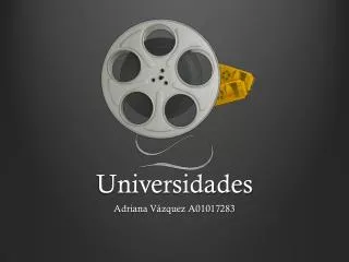 universidades