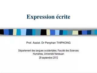 expression crite