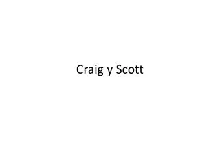 craig y scott