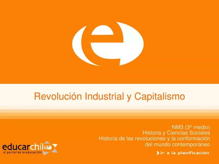 revoluci n industrial y capitalismo