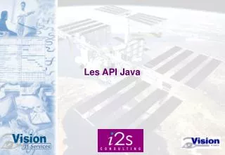 Les API Java