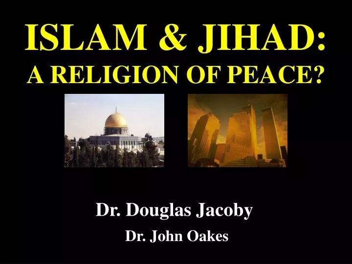islam jihad a religion of peace
