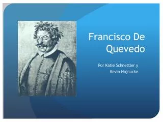 francisco de quevedo