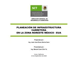 planeaci n de infraestructura carretera en la zona noreste m xico eua