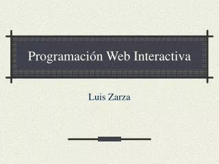 programaci n web interactiva
