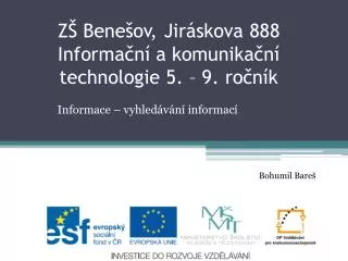 informace vyhled v n informac