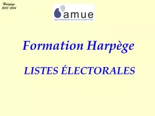 listes lectorales