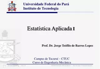 universidade federal do par instituto de tecnologia