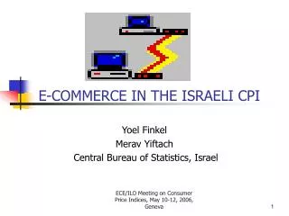 E-COMMERCE IN THE ISRAELI CPI