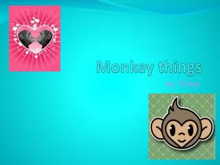 Monkey things