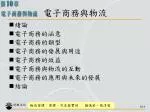 電子商務與物流 - slide 1
