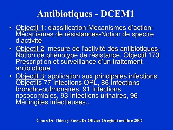 antibiotiques dcem1