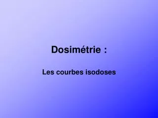 dosim trie
