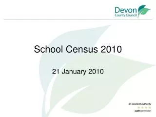 School Census 2010