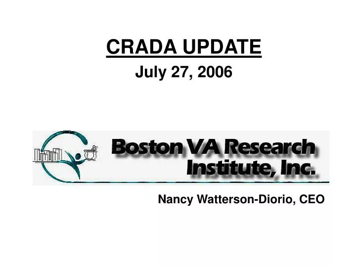 crada update july 27 2006
