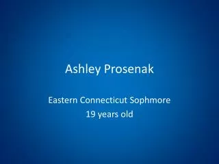Ashley Prosenak