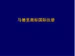 马德里商标国际注册 - slide 1