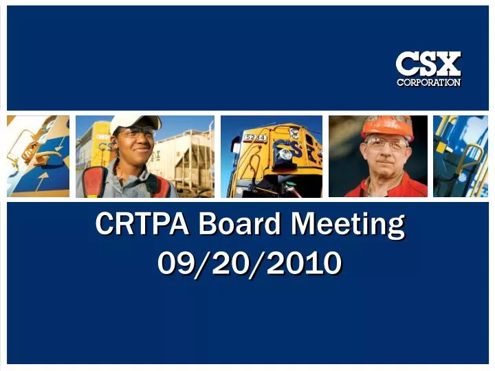 crtpa board meeting 09 20 2010