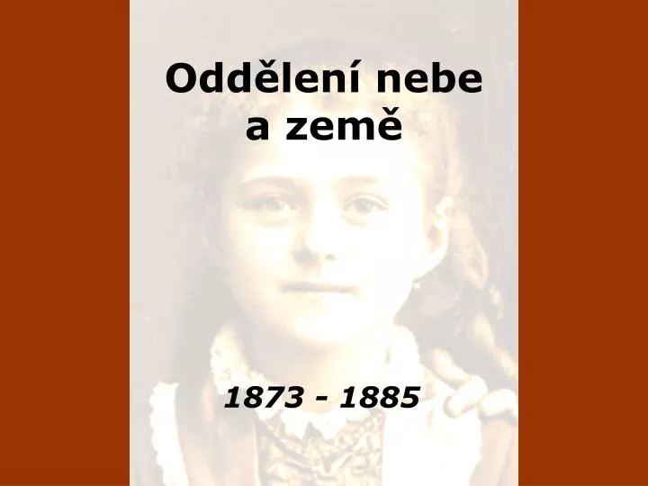 odd len nebe a zem