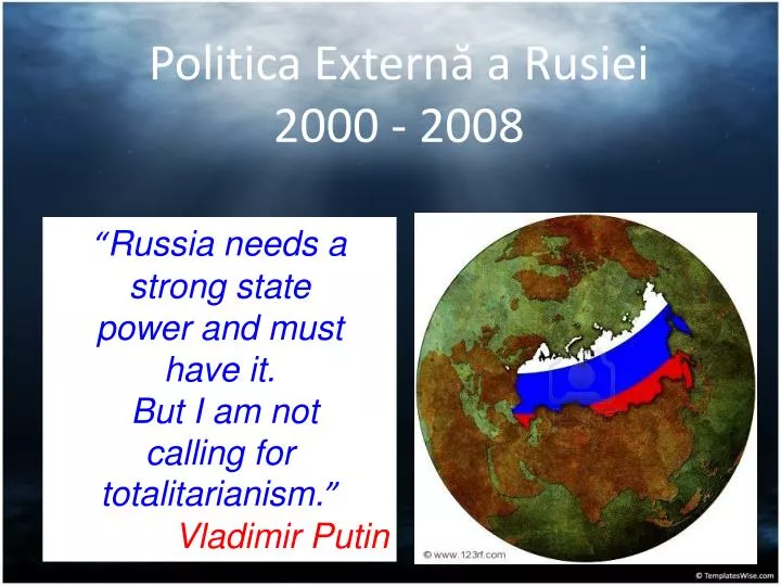 politica extern a rusiei 2000 2008