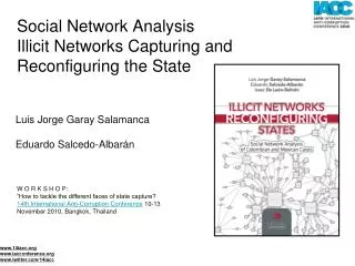 Social Network Analysis Illicit Networks Capturing and Reconfiguring the State