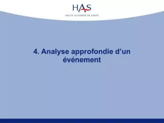 4 analyse approfondie d un v nement