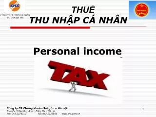 thu thu nh p c nh n