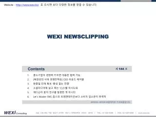 wexi newsclipping