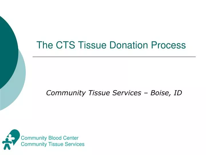 the cts tissue donation process